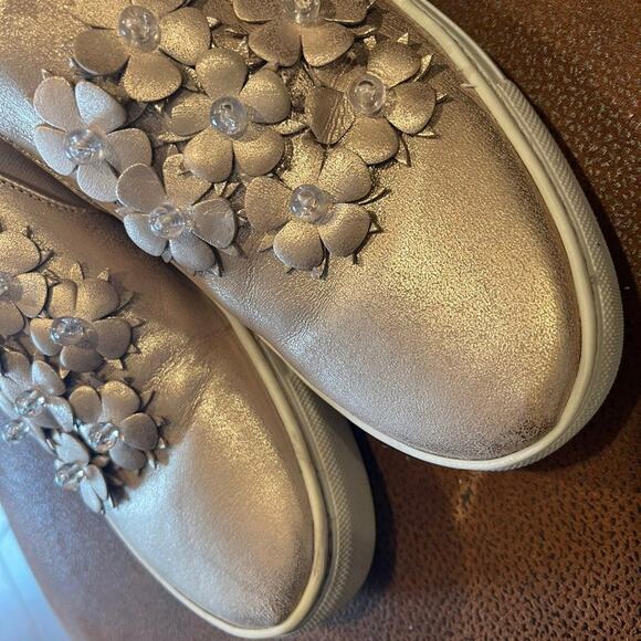 Flexx sneak blossom sneakers size 8 metallic blush - Picture 15 of 15